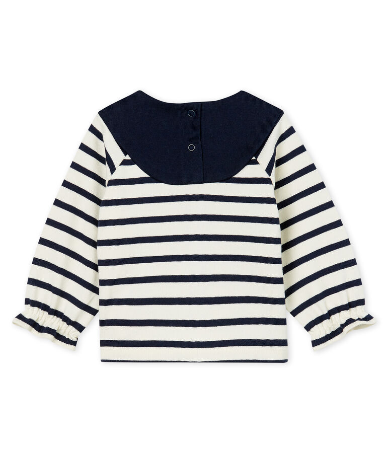 Baby Girls' New Look Sailor Top white/blue