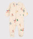 Babies' Paris Themed Fleece Sleepsuit
