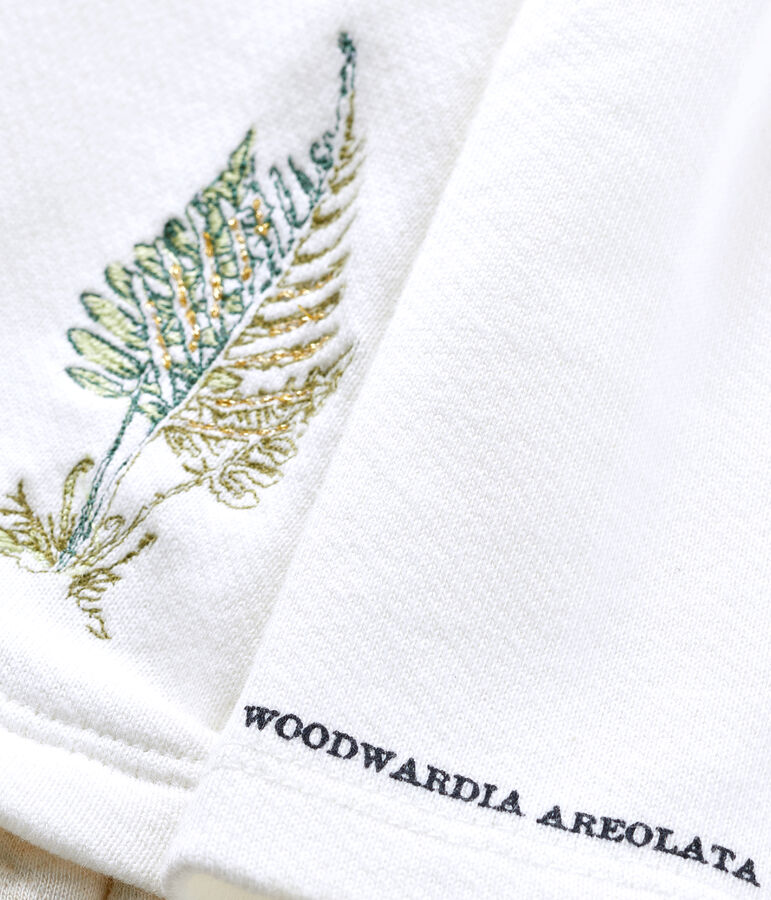 Baby Girls' Petit Bateau x Deyrolle Dress MARSHMALLOW white