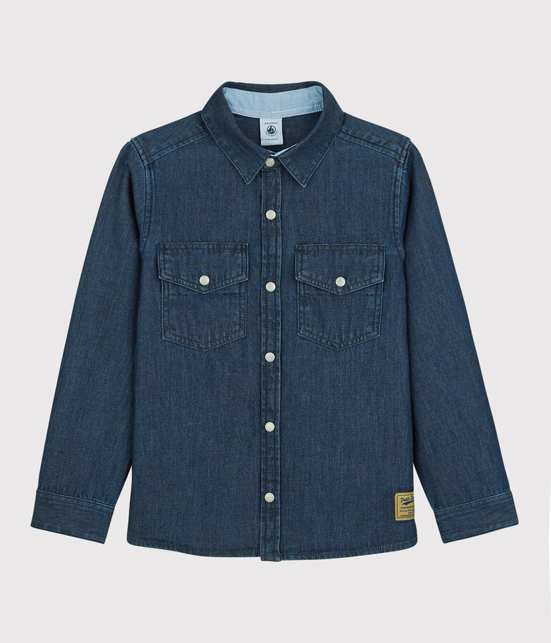 Boys' Denim Shirt blue