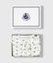 Newborn babies' printed cotton gift set variante 1