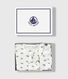 Newborn babies' printed cotton gift set