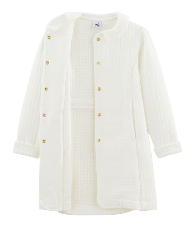 Girls' coat white