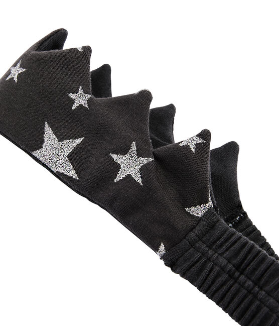 Rib Knit Baby Crown CAPECOD grey/ARGENT grey