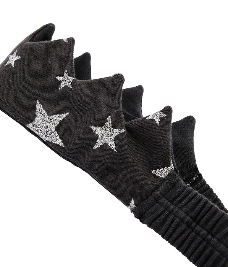 Rib Knit Baby Crown grey/grey