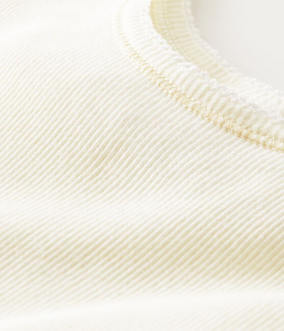Women's Sleeveless Top in 2x2 Rib Knit MARSHMALLOW white