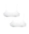 Girls' Bralettes - 2-Piece Set LOT white