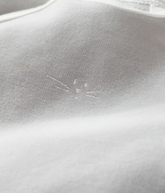 Babies' Velour Cat Sleepsuit MILLET grey