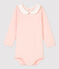 Babies' Cotton Bodysuit MINOIS pink/MARSHMALLOW white