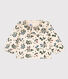 Babies' Long-Sleeved Patterned Cotton Gauze Blouse