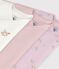 Pack of babies' short-sleeved printed cotton wrapover bodies multicolor