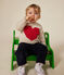 Babies' knitted jumper containing wool. AVALANCHE /CORRIDA