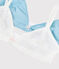 Girls' Silver Spotted Organic Cotton and Elastane Bras - 2-Pack variante 1