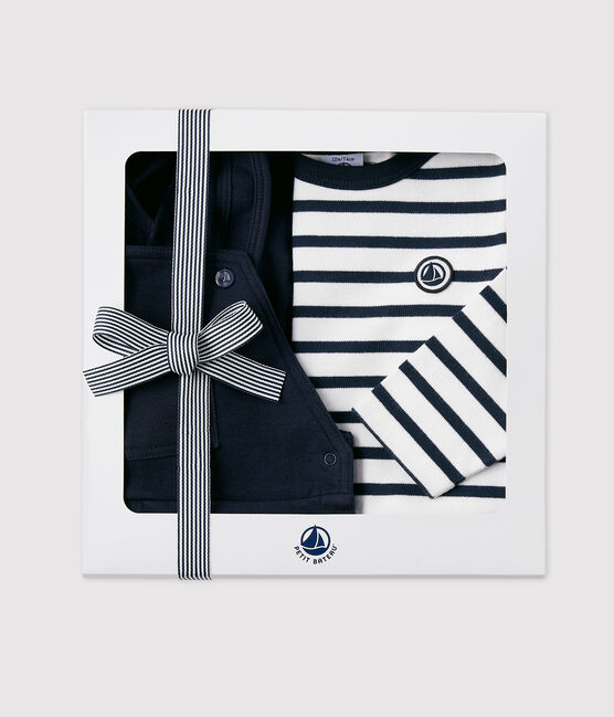 Baby's Gift Set with Dungarees and a Breton Top variante 1