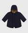 Babies' Sherpa Lined Parka SMOKING blue
