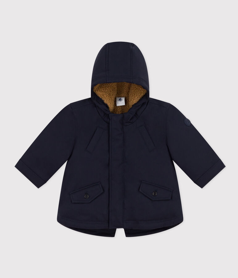 Babies' Sherpa Lined Parka blue