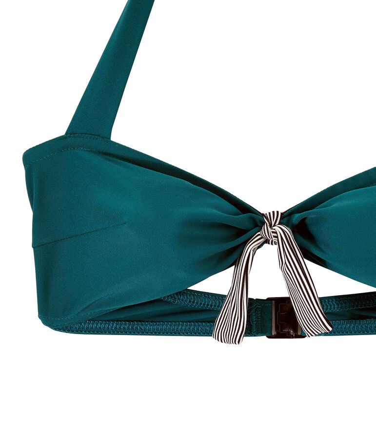 Women's two-piece swimsuit Rivage green