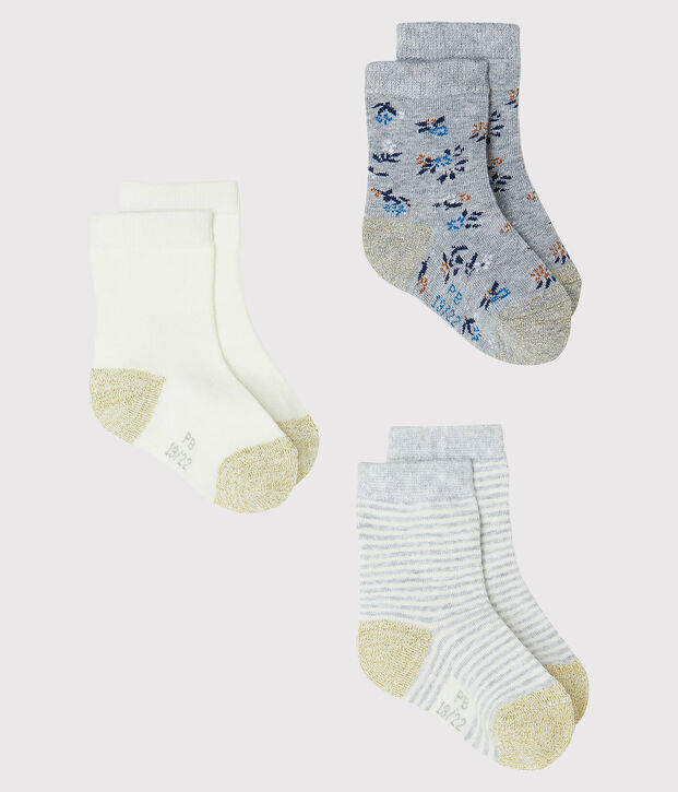 Baby Girls' Socks - 3-Piece Set BELUGA CHINE