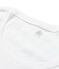 Women's light cotton tee Lait white