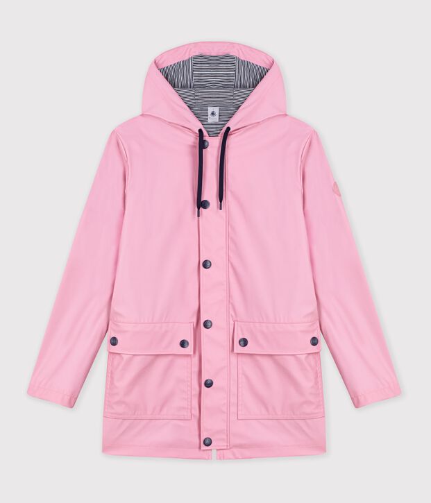 Iconic raincoat for men or women pink