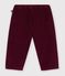 Babies' plain corduroy trousers TRUFFE