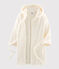 Boys' Fleece Dressing Gown MARSHMALLOW white