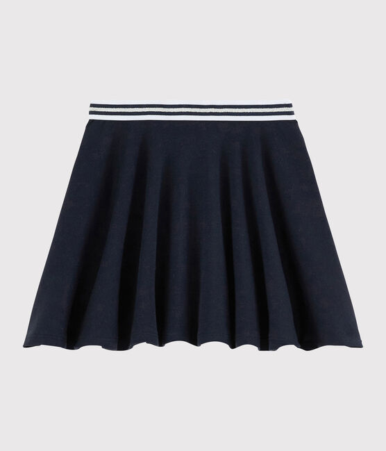 Girls' Knit Skirt SMOKING blue