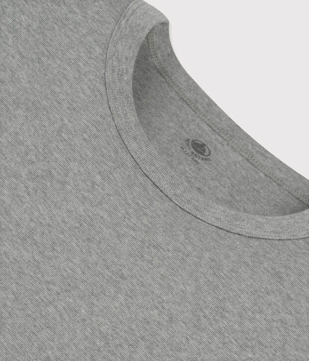 Men's short-sleeved T-shirt grey