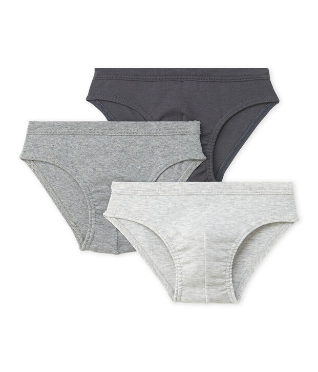 Set of 3 boy's plain briefs SPECIAL LOT 99