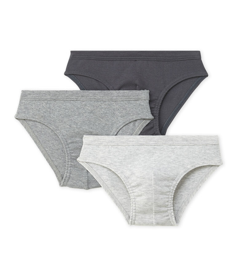 Set of 3 boy's plain briefs SPECIAL LOT 99