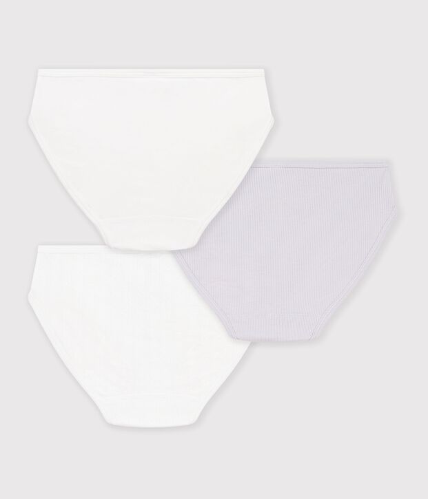 Lot de 3 culottes en coton multicolor