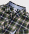 Boys' Checked Shirt SMOKING blue/MULTICO white