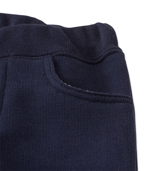 Baby boy's fleece pants SMOKING blue
