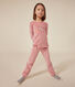 Children's plain velvet pyjamas