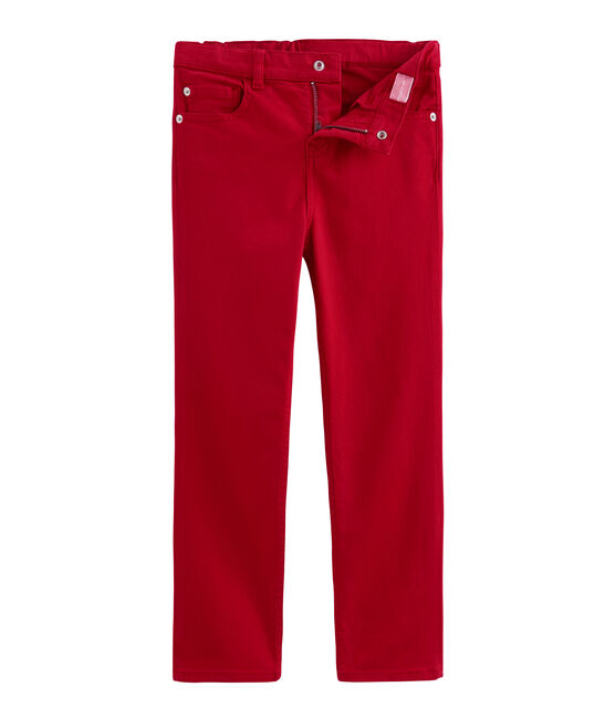 Boys' Trousers TERKUIT red