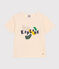 Boys' Printed Lightweight Jersey T-shirt AVALANCHE white/MULTICO