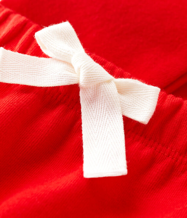 Babies' Thick Jersey Trousers red