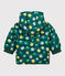 Babies' Quilted Jacket PINEDE green/MULTICO white