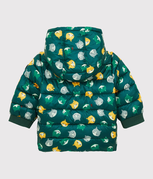 Babies' Quilted Jacket green/multicolor