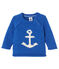 Baby boy's jacquard pullover LIMOGES blue