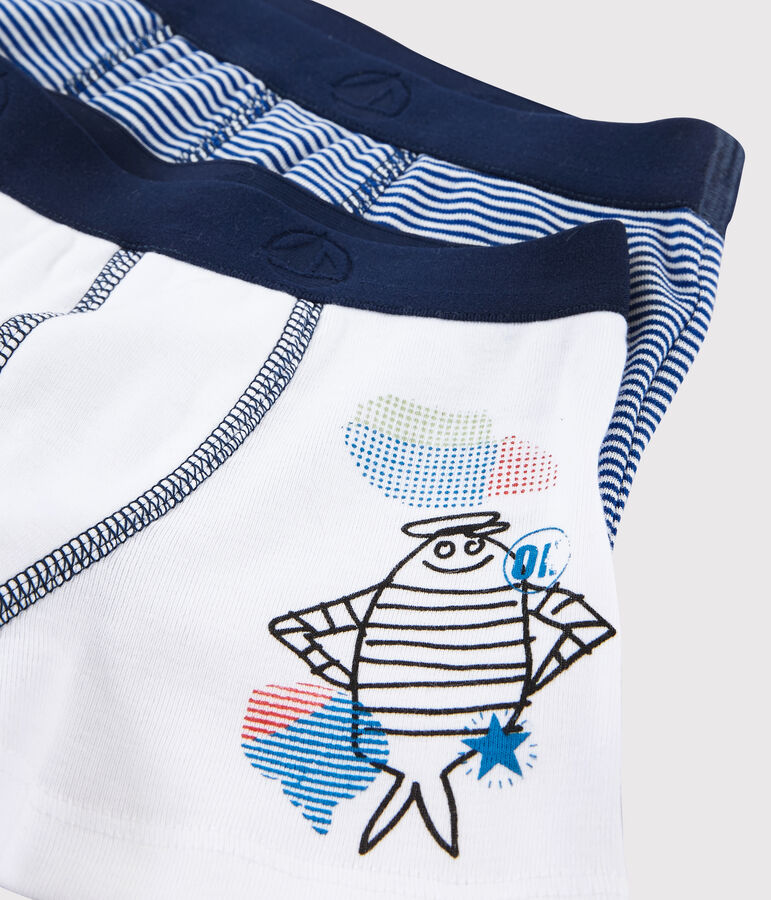 Boys' Serge Bloch Boxer Shorts - 2-Piece Set multicolor