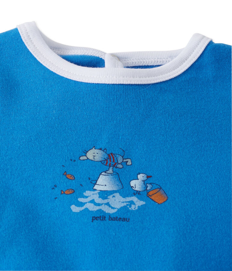 Baby's unisex sleeper Delphinium blue