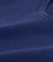 Women's Straight Round-Neck Cotton T-Shirt CHALOUPE blue