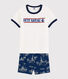 Boys' Toile de Jouy Paris Cotton Short Pyjamas