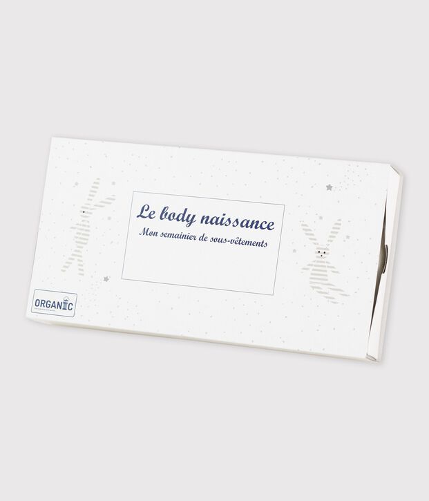 Babies' Short-Sleeved Wrapover Organic Cotton Bodysuits - 5-Pack multicolor