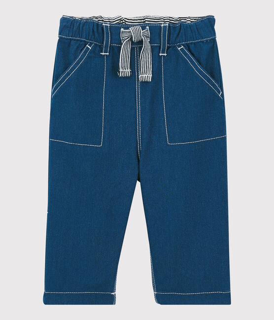 Babies' Cotton Trousers MAJOR blue