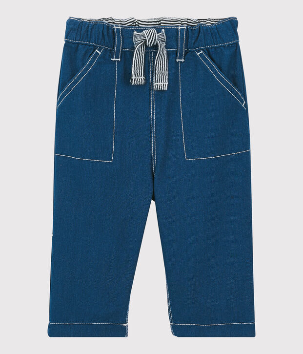 Babies' Cotton Trousers blue