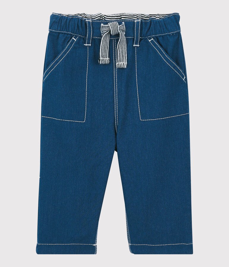 Babies' Cotton Trousers blue