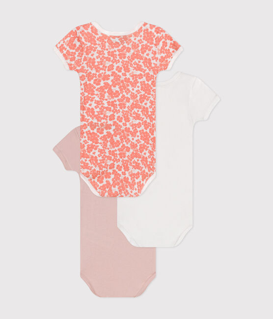 Babies' short-sleeved cotton bodysuits - 3-Pack variante 5