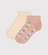 Children's Floral Cotton Jersey Socks - 2-Pack